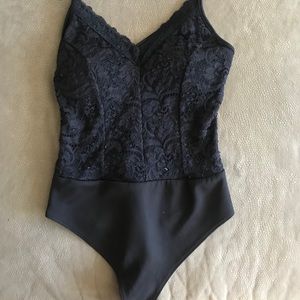 Black Lace Bodysuit